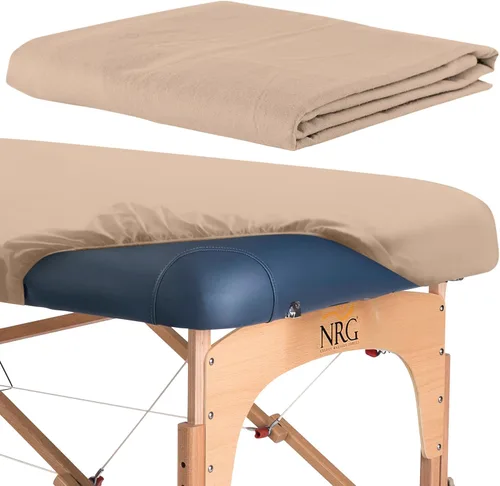 Miniatura 8 de NRG Sábana bajera ajustable de microfibra de alta calidad, sábana individual – 100% poliéster de doble cepillado suave como la seda – 4.23 oz/m²