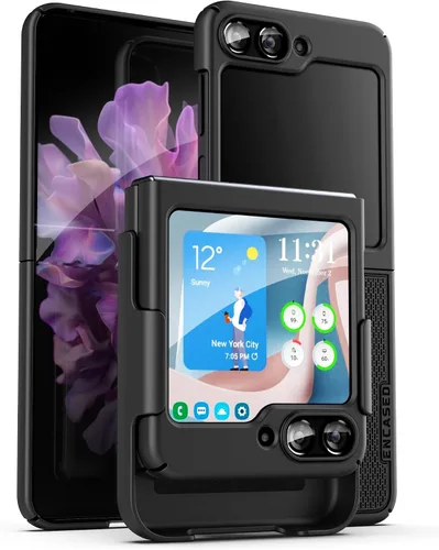 Miniatura 9 de Encased Funda de cinturón para Samsung Galaxy Z Flip 3 con clip de funda serie DuraClip (Z Flip3)