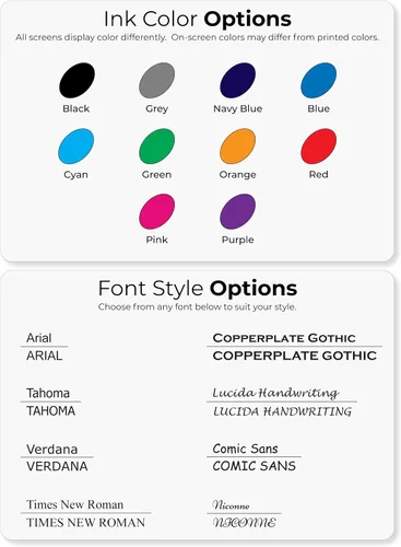 Miniatura 4 de Bloc de notas de color blanco impreso personalizado de 3.9 x 5.1 in. Colorido bloc de notas personalizado con el nombre de tu empresa, líneas
