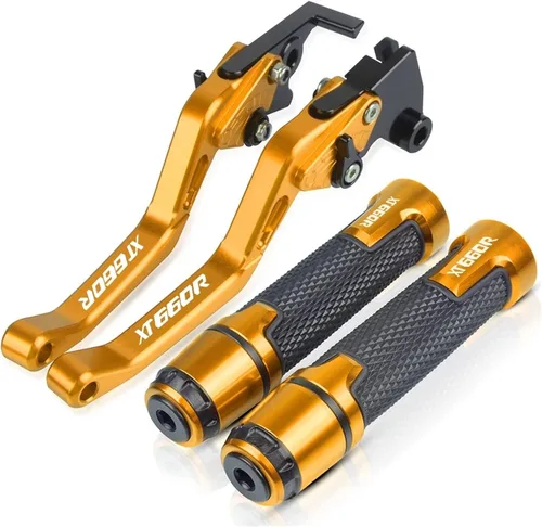 Miniatura 12 de Embrague de freno para Yamaha XT660 XT660R XT660X 2004-2016 Palancas de embrague de freno corto de motocicleta embrague empuñaduras agarraderas Negro