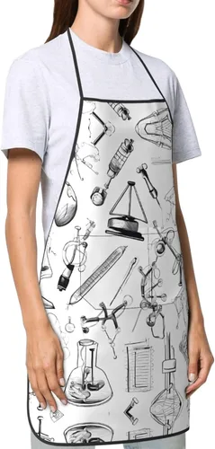 Miniatura 4 de Chemistry Print Apron,Printed Apron, Chef Pron,Home Cooking Apron