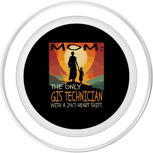 Miniatura 2 de GIS Technician Job & Día de la Madre diseño lindo PopSockets MagSafe PopGrip para iPhone