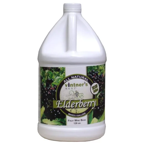 Miniatura 3 de Vintners Best Saúco Base de vino de frutas de 128 oz. Jarra