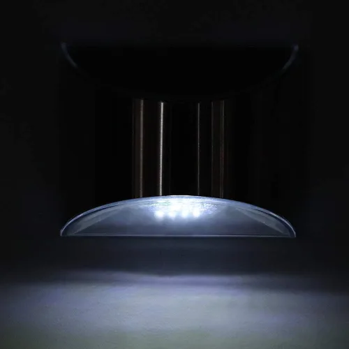 Miniatura 6 de Lámpara de pared solar de acero inoxidable Cerca de seguridad Control de iluminación Escalera de pared exterior Accesorio de iluminación