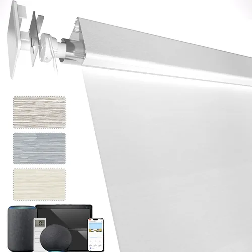 Miniatura 63 de MYshade Persianas enrollables personalizadas para ventana, persianas enrollables para ventanas con cable, bloqueo solar, protección de privacidad