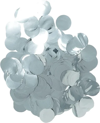 Miniatura 6 de Ultimate Confetti, Círculos de confeti biodegradables azul bebé, resistentes al fuego y caída lenta, confeti de papel de seda redondo para uso