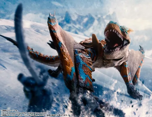 Miniatura 9 de TAMASHII NATIONS - Monster Hunter Rise - Tigrex, Figura de acción Bandai Spirits S.H.MonsterArts