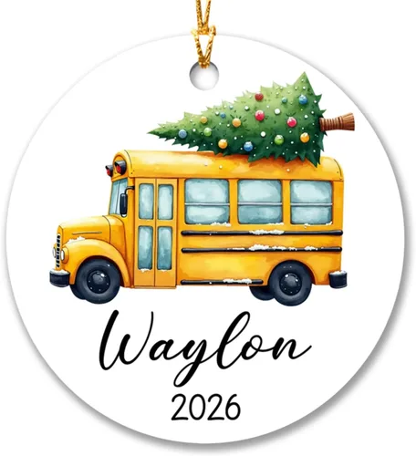 Miniatura 13 de Adorno de tren de Navidad, adorno de tren personalizado para decoración de árbol de Navidad, adorno personalizado de tren de amor para niños