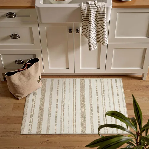 Miniatura 2 de jinchan Boho 2x3 Rugs for Entryway - Moroccan Machine Washable Doormat Soft Bohemian Small Throw Rug Non-Slip Carpet for Entrance Kitchen Laundry