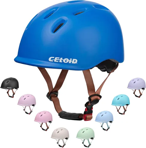 Casco de bicicleta para niños, cascos para niños pequeños para edades 5-8-9-10-12-14-16 años, jóvenes niños y niñas, casco ajustable para niños Rosa