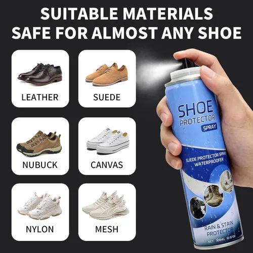 Miniatura 3 de Protector de gamuza en aerosol, protector de agua de tela, protección impermeable contra la lluvia y las manchas para botas, zapatos, sofás