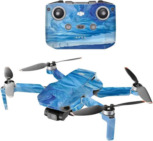 Miniatura 9 de Mighty Skins Compatible con DJI Mini 2 Dron portátil – Monsoon protector, duradero y único vinilo adhesivo cubierta fácil de aplicar, quitar