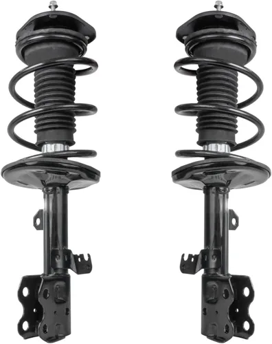 Miniatura 6 de Detroit Axle - 4 piezas de soportes para Toyota 2004 2005 2006 2007 2008 2009 Prius, soportes delanteros y traseros con resortes helicoidales