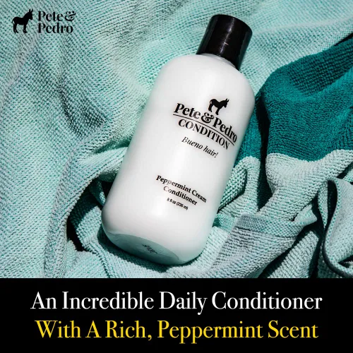 Miniatura 3 de Pete & Pedro Condición de menta – Acondicionador diario de menta para el cuidado del cabello para hombres y mujeres Acondicionador cremoso hidrata