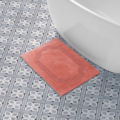 Miniatura 16 de Laura Ashley - Tapete de baño reversible de algodón, decoración de baño de alta calidad, lavable a máquina, altamente absorbente, 17 x 24 pulgadas