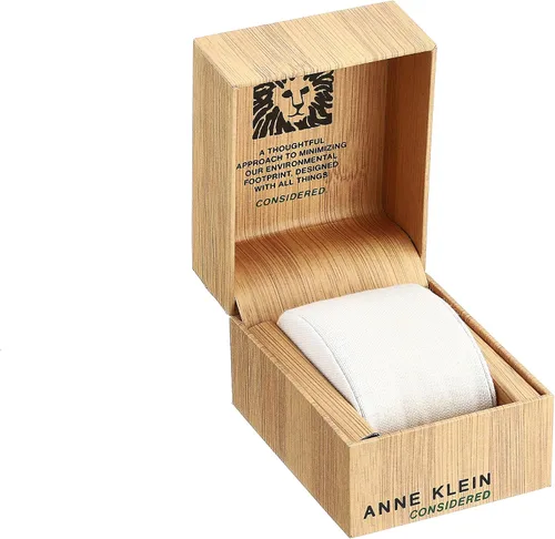 Miniatura 3 de Anne Klein Considered - Reloj de pulsera con cristales de alta calidad con energía solar para mujer
