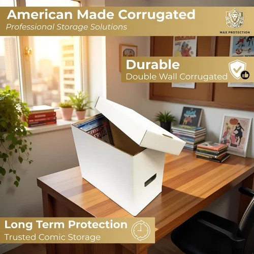 Miniatura 4 de Max Protection CGC Cajas de almacenamiento de cómics graduadas – Estuche resistente para cómics graduados de 35 a 40 grados con resistencia