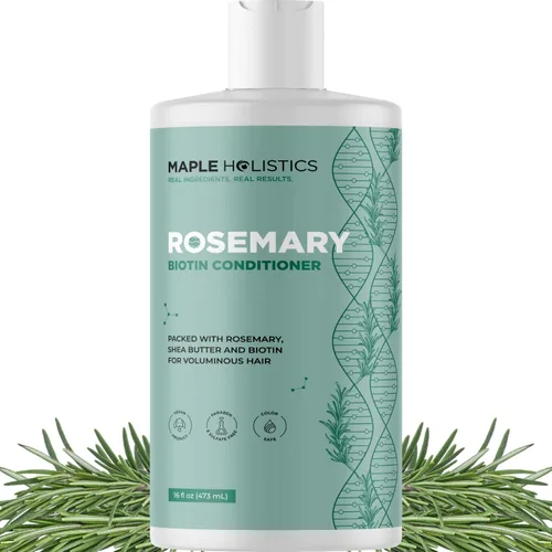 Miniatura 11 de Acondicionador de Biotina para Cabello Ralo - Acondicionador Voluminizador para Cabello Fino, Delgado y Débil - Sin Sulfatos, Parabenos y Silicona