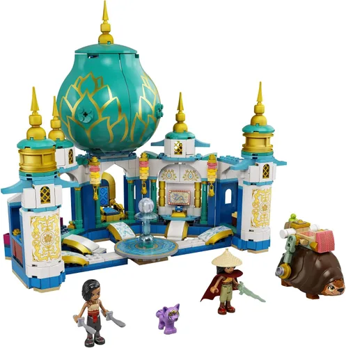 Miniatura 2 de LEGO Disney Raya and The Heart Palace 43181 Kit de construcción de juguetes imaginativos; es un regalo único de Disney para niños que aman