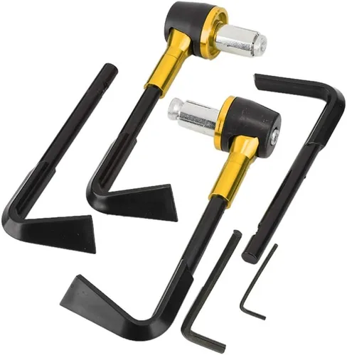 Miniatura 4 de EVGATSAUTO Protectores de palanca de motocicleta, CNC Freno Delantero Palanca de Guardia de la Motocicleta Handgrip Guard Moto Protector Manillar