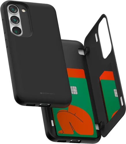 Miniatura 9 de GOOSPERY Funda tipo cartera para Samsung Galaxy S22 Ultra, [tarjetero] parachoques magnético de puerta con cierre automático, cubierta protectora