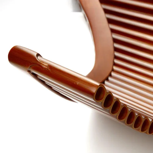 Miniatura 4 de 25 Tubos C Key Pan Flauta Chino Tradicional Instrumento Musical Pan Tubos Fácil de Aprender en la Mano Izquierda