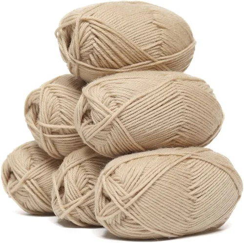 Miniatura 49 de 100% lana pura Superwash de Alpaca Warehouse, juego de 3 madejas (150 gramos) de peso DK - Procedencia directa de Perú - Celestialmente suave
