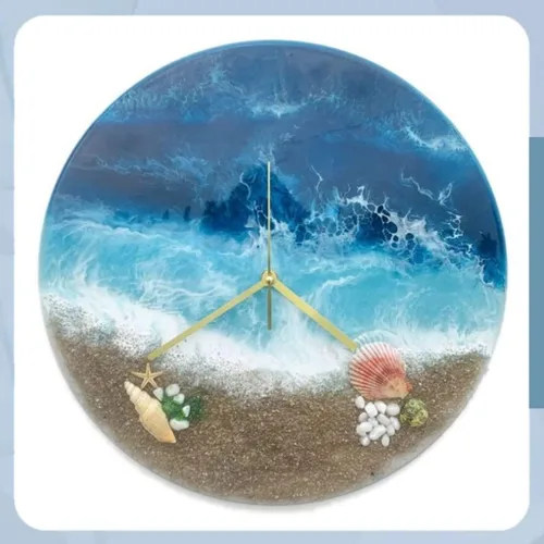 Miniatura 3 de epoxy handmade clock