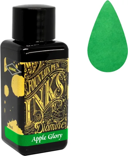 Miniatura 34 de Tinta embotellada para pluma estilográfica Diamine, 30 ml - Ámbar
