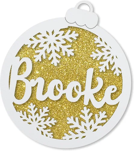Miniatura 4 de Bolas de madera para árboles, regalos personalizados, adorno de Navidad, decoración de Navidad, regalos familiares, regalos de adorno de vacaciones