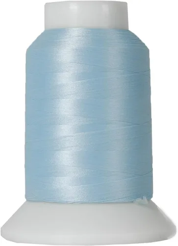 Miniatura 17 de Hilo elástico lanudo de Threadart para serger - Bobinas de 1000 m - Hilo de nailon para traje de baño, lencería, tejidos - Negro - Color 9228