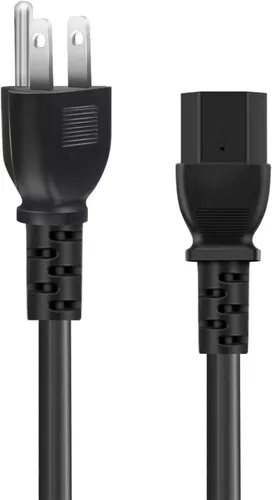 Miniatura 7 de Cable de alimentación de CA para Samsung Sony Lg Toshiba Dynex Panasonic Viewsonic LCD TV, computadora y monitor, cable universal de 3 pies de 3