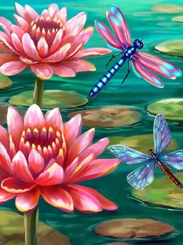 Miniatura 14 de Bimkole Kits de pintura de diamantes 5D, silla de girasol, flores de taladro completo, juego de bordado de diamantes de imitación de pintura