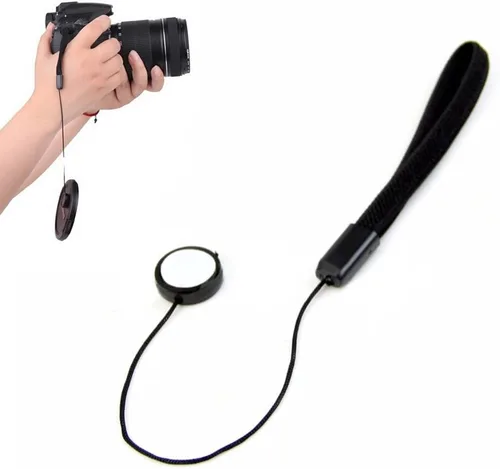 Miniatura 4 de VizGiz Paquete de 5 correas para lente de cámara, cordón antipérdida, autoadhesivas, para canon, Sony, Nikon, Sigma, Tamron, lentes de cámara réflex