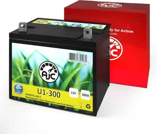 Miniatura 2 de AJC Batería compatible con Cub Cadet RZT S 50 U1 cortacésped y batería de tractor