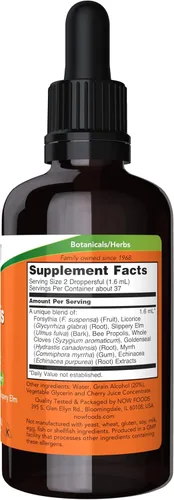 Miniatura 2 de NOW Foods Suplementos, Propolis Plus Extracto líquido con gotero, suplemento herbario, 2 onzas