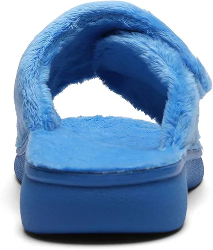 Miniatura 5 de SOLLBEAM Pantuflas peludas con soporte de arco para mujer sandalias ortopédicas para el talón