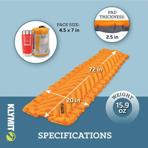 Miniatura 3 de Klymit Estática V Ultralite SL Colchoneta para dormir