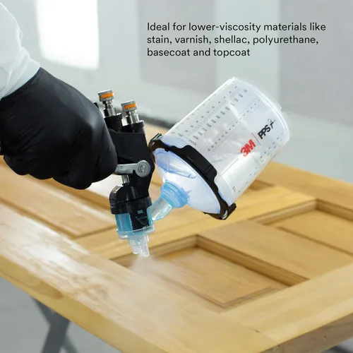 Miniatura 4 de 3M Accuspray - Recambios de boquilla de pistola de pintura para PPS 2.0, 26612, 0.047 pulgadas, color azul, uso con sistema de pistola