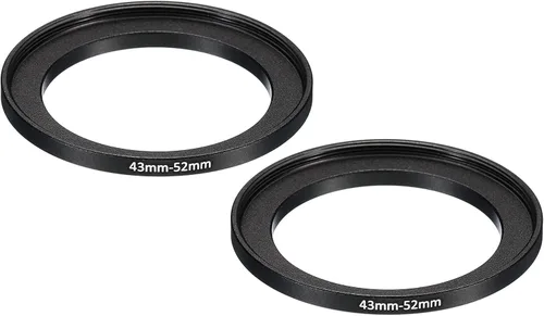 Miniatura 36 de PATIKIL Anillo elevador de metal de 1.594 in-1.693 in, paquete de 2 anillos adaptadores de filtro de lente de cámara, anillo adaptador de filtro