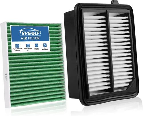 Miniatura 23 de Juego de filtros de aire de motor+cabina para Honda Civic 2016-2026 (2.0L), HR-V HRV 2023-2026 (2.0L) (solo aspirado naturalmente, no para tipo R!)