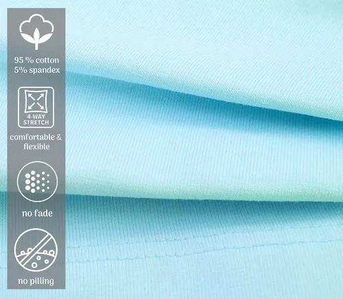 Miniatura 101 de Lilax Pantalones cortos de baile básicos y suaves para niñas para gimnasia o debajo de las faldas
