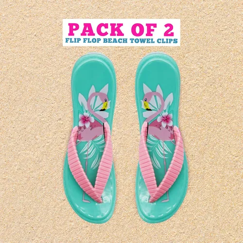 Miniatura 2 de PERFORMORE Clips para toallas de playa, paquete de 2, clips portátiles para toallas, clips de seguridad para sillas de playa, terraza, patio, Correa