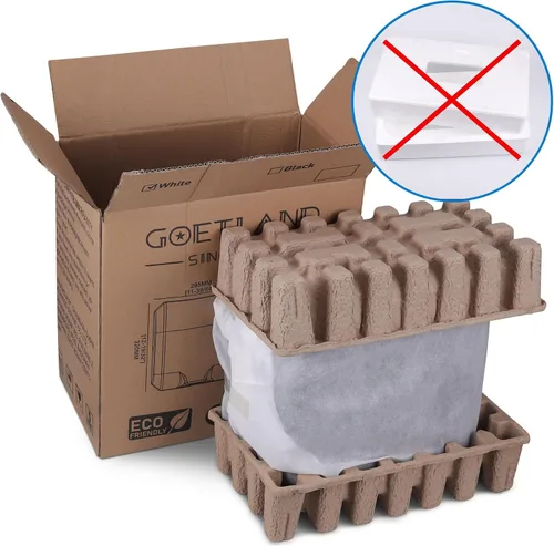 Miniatura 7 de Goetland Secador de manos comercial de acero inoxidable 1800w automático de alta velocidad resistente con pulido mate, paquete de 2
