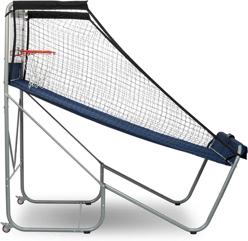 Miniatura 4 de Pop-A-Shot - Home Dual Shot Arcade Basketball Game with NBA Graphics l Sensor Scoring l 16 Game Modes l 7 Balls l Foldable Storage l for All NBA Fans