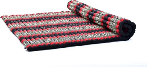 Miniatura 86 de Leewadee - Colchón plegable - Futón japonés enrollable -Alfombra de tatami triple pliegue - Cama de piso para invitados - Colchón de camping