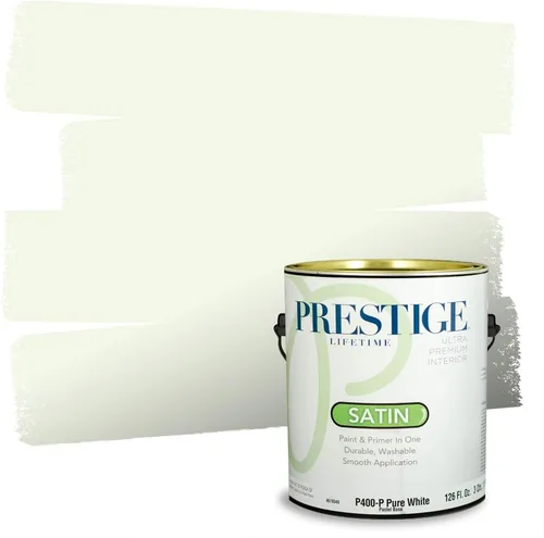 Miniatura 9 de PRESTIGE Pinturas Pintura interior e imprimación en uno, 1 galón, cáscara de huevo, aventura