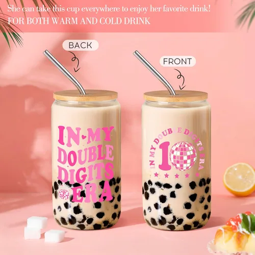 Miniatura 3 de Regalos de cumpleaños para niñas de 10 años, regalos de cumpleaños número 10 para niñas, mejor regalo popular para niñas de 10 años con taza "In My