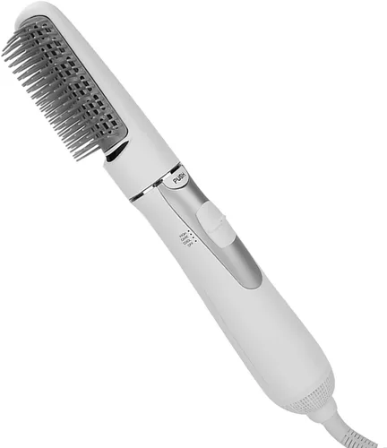 ZJchao Cepillo secador de pelo 2 en 1, Ventilador de cepillo de aire caliente antiencrespamiento de iones negativos, Peine eléctrico profesional