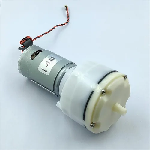 Miniatura 5 de JYPDA-3A01 Mini 555 Bomba de aire DC 12V 8W Micro 2.362 in Diafragma Vacío Presión Negativa Succión DIY Inflador Empaquetador